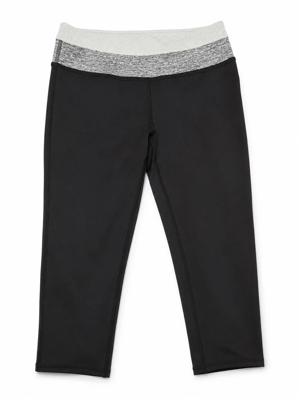 Patagonia Girls Centered Crop Leggings Black Size M NWT